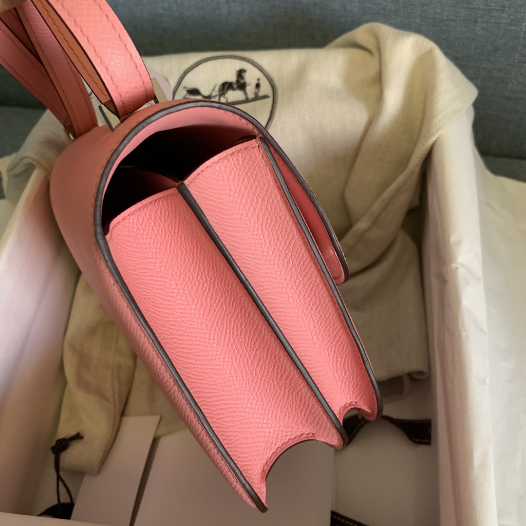 에르메스 콘스탄스18 로즈아잘리아 은장 앱송